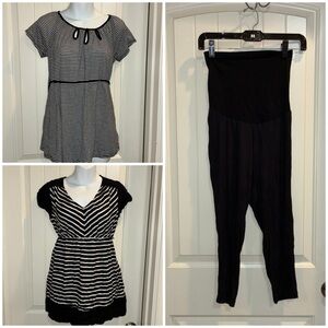 Maternity clothing set of 3.